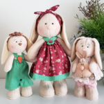 Projeto Digital PDF: Molde Mamães e seus filhinhos