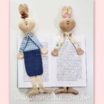 Projeto Digital PDF: Molde Coelhos Marcadores - Imagem 2