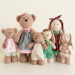 Projeto Digital PDF: Molde Mamães e seus filhinhos