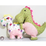 Projeto Digital PDF: Molde Dino Naninhas