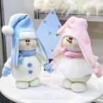 Projeto Digital PDF: Molde Bonecos de neve